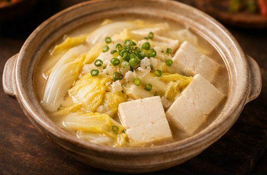 白菜炖豆腐