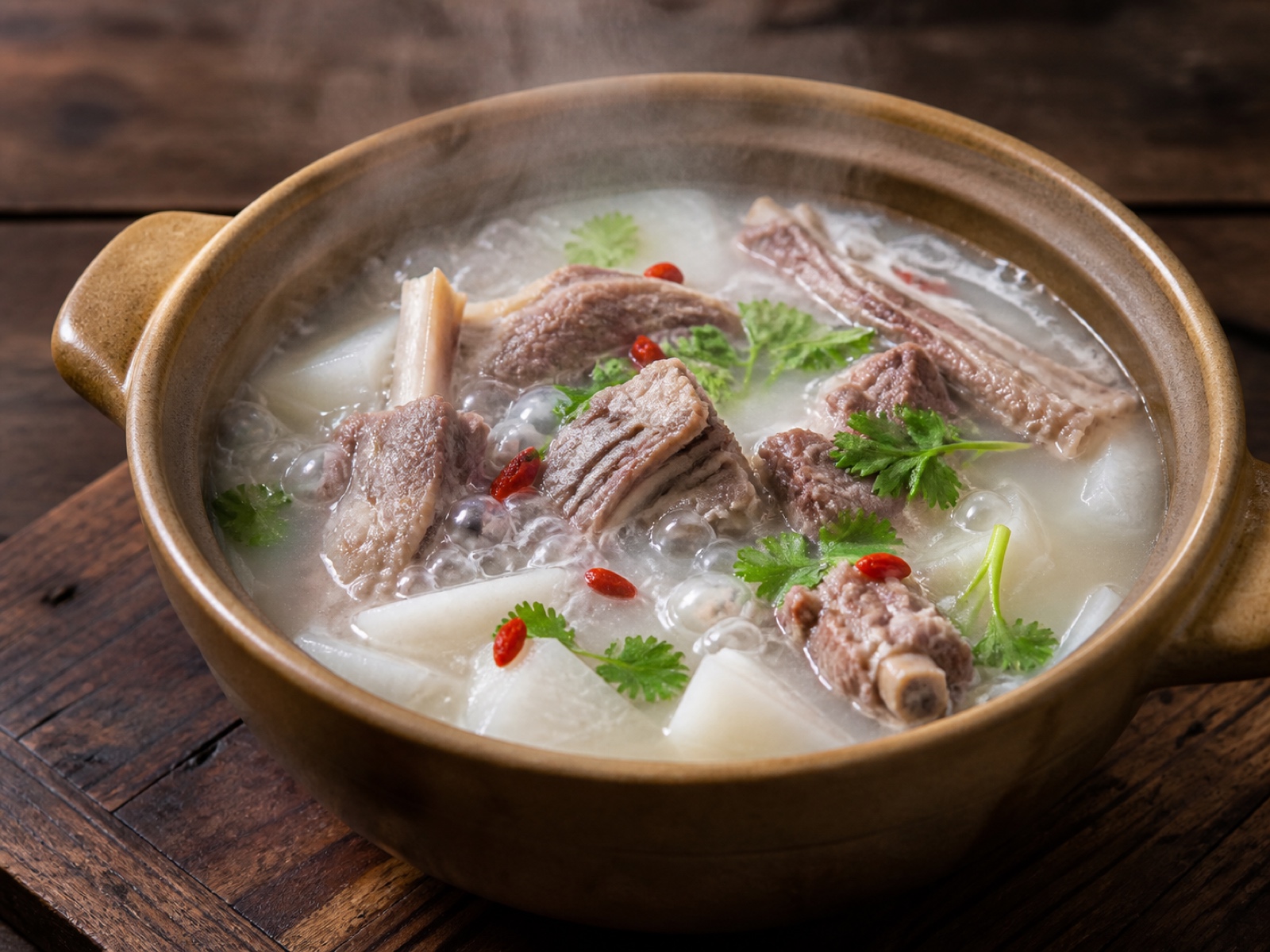 清汤羊肉锅