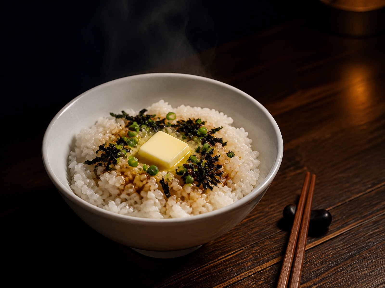 黄油酱油拌饭